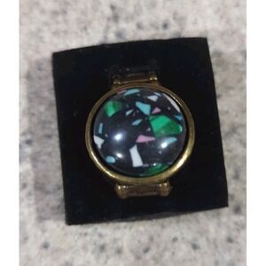 Paparazzi‎ Marble Mosaic Brass Ring